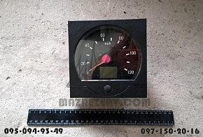 Спидометр электронный (квадратный) нов. обр под датчик ПД-8093-2 или ПД-8089-1 (ВЗЭП, Беларусь)