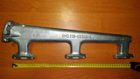 Труба водяная левая ЯМЗ-238 (ЯМЗ)