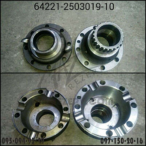 Чашки дифференциала среднего моста левая+правая (МАЗ) 64221-2503019-10/64221-2503015