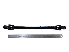 Вал нижний рулевой колонки (карданчик) АВТОБУС МАЗ (L=720 mm) (Шпонка-Шпонка) (MR)