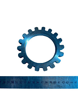 Гайка МАЗ оси балансира п/п М80х2 (зубчатая) (MR)