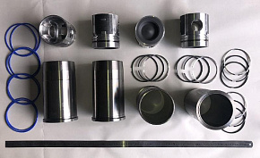 Гильзо-комплект на двигатель (4 шт.) (Г-П,КП,КР) (пал D-42 mm) Д-245.35Е4 "КОРНЕТ" (Чехия)