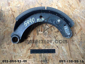 Колодка тормозная МАЗ-5440,6430 передняя левая (ширина накладки 180 мм) (MR)