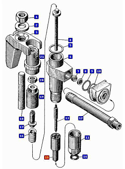 Распылитель (аналог 335-1112110-60  разд. гол.) (АЗПИ)