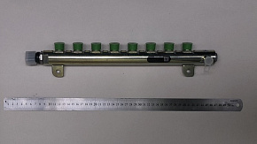 Рампа с датчиком давления и перепускным клапаном в сборе (ЯМЗ)