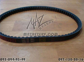Ремень водяного насоса 14х10х887 (зубчатый)