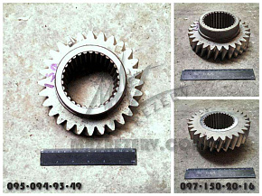 Шестерня 3-й передачи пром.вала КПП-543205 (Z=28) (МАЗ)