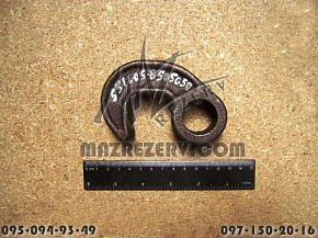 Запор борта самосвала с 3-х сторонней разгрузкой (МАЗ)