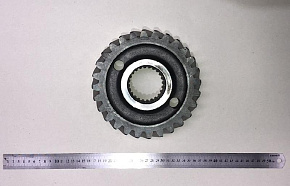 Шестерня ведомая нового образца (усиленная, мелкий шлиц) (z=28) D-65 mm (МАЗ)