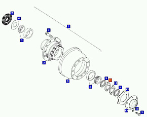 Шайба стопорная (МАЗ)