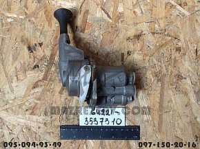 Кран тормозной ручной 4-х контурный (РУЧНИК) (БЕЛОМО)