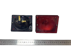 Фонарь габаритный красный (универсальный) ПАЗ, ЗИЛ, ЛАЗ, ЛиАЗ, Богдан (110х90х83) (MR)
