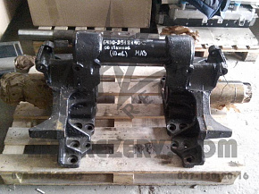 Кронштейн балансира со стяжкой 10 отверстий (МАЗ)