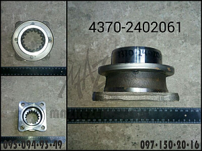 Фланец заднего моста 4 отверстия МАЗ-4370 (БААЗ)