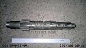 Вал промежуточный 5 шпонок старого обр. КПП ЯМЗ 236 Z=13 (Тутаев)