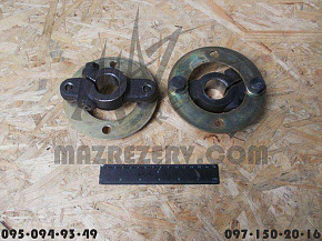 Фланец полумуфты привода ТНВД в сборе с пластинами (без шпонки) (ЯМЗ)