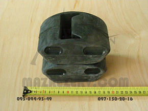 Подушка вкладыша передней рессоры (резиновая) (MR)