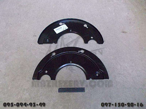 Щит тормоза заднего левый (МАЗ)