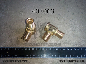 Тройник тормозных камер пер/задн. с внутренней резьбой (М22Х22х22) (МАЗ)