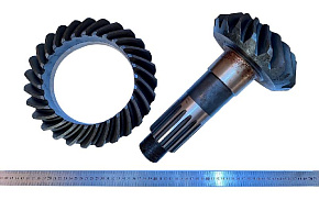 Шестерня ведущая и ведомая заднего моста (главпара) (18х27) (MR)