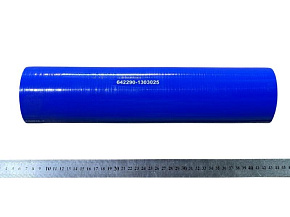 Патрубок радиатора МАЗ нижний 4-х слойный (60х290 mm d=60 mm) (СИЛИКОН) С/К