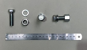 Болт карданный в сборе с гайкой М12х50 (МАЗ)