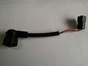 Разъем байонетный 2-х контактный с фишкой (байонет) (Беларусь)