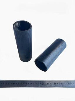 Патрубок радиатора МАЗ нижний (РЕЗИНА)