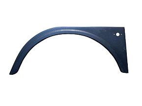 Крыло переднее левое кабина со спальником (ПЛАСТИК ЧЕРНЫЙ) (MR)