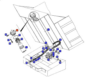 Опора гидроцилиндра верхняя (Гидромаш, Беларусь)