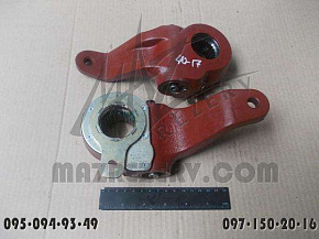 Рычаг регулировочный (мелкий,шл.кривой,самоподводящий) левый (МЗТА, Беларусь) РТ-40-18