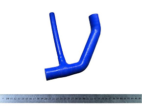 Патрубок радиатора нижний (L=505 mm,d=48) 4-х слойный (СИЛИКОН) С/К