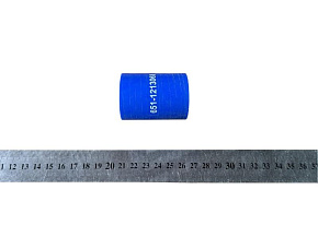 Патрубок теплообменника 4-х слойный ЯМЗ-650,651 (25x50 d=25 mm) (СИЛИКОН)