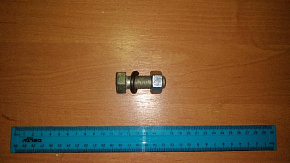 Болт крепления седельного устройства в сборе+гайка+гровер М16х1,5х45 (МАЗ)