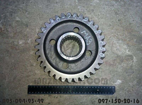 Шестерня ведомая нов. обр. (мелкий шлиц) (Z=33) МАЗ-5440,6430 (МАЗ)