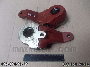 Рычаг регулировочный (мелкий,шл.кривой,самоподводящий) правый (МЗТА, Беларусь) РТ-40-17