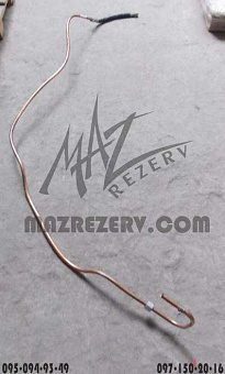 Трубка отвода воздуха от осушителя к пневмокомпрессору нов. обр L-2650 mm (МАЗ)