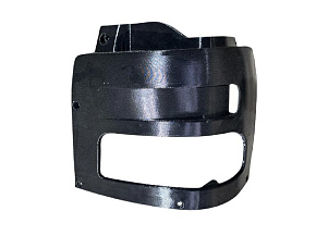 Панель бампера нового образца ЕВРО-3 (левая) (пластмасс) (MR)