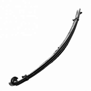 Рессора передняя с витым ухом нового образца МАЗ 3-х лист БЕЗ ВТУЛКИ (MR)