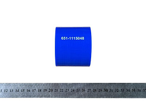 Патрубок турбокомпрессора 4-х слойный (D-62 L-60) (СИЛИКОН) ЯМЗ-650,651