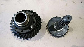 Шестерня ведущая и ведомая в сборе с чашками заднего моста (нового образца) (29х23) (главпара) (МАЗ)