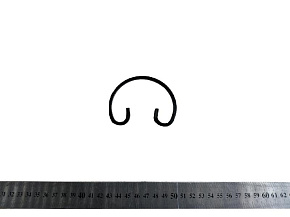 Кольцо стопорное поршневого пальца ЯМЗ-534,536 (MR)