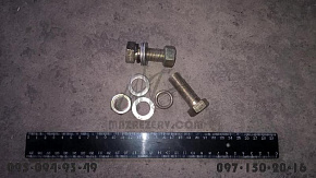 Болт крепления седельного устройства в сборе+гайка+гровер М16х1,5х45 (MR)