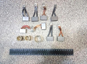 К-кт щеток стартера (8шт) + втулки стартера (3шт) (СТ-25) МАЗ