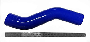 Патрубок радиатора нижний S-образный (L=475мм,d=70) 4-х слойный (СИЛИКОН) С/К