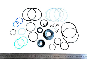 Р/к рулевого механизма ШНКФ (РТИ+ФТОРОПЛАСТ 25 наименований) (MR)