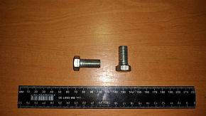 Болт крепления пластины с амортизатором М12-6gх25 (МАЗ)