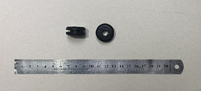 Втулка резиновая уплотнителя глушителя/запорного механизма (БРТ)