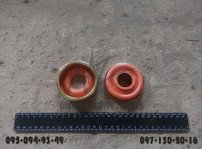 Уплотнитель рулевого пальца с обоймой (СИЛИКОН) (MR)