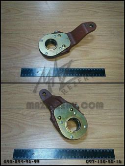 Рычаг регулировочный (мелкий,шл.кривой,РУЧНАЯ ПОДВОДКА) правый (МЗТА, Беларусь) РТ-40-38